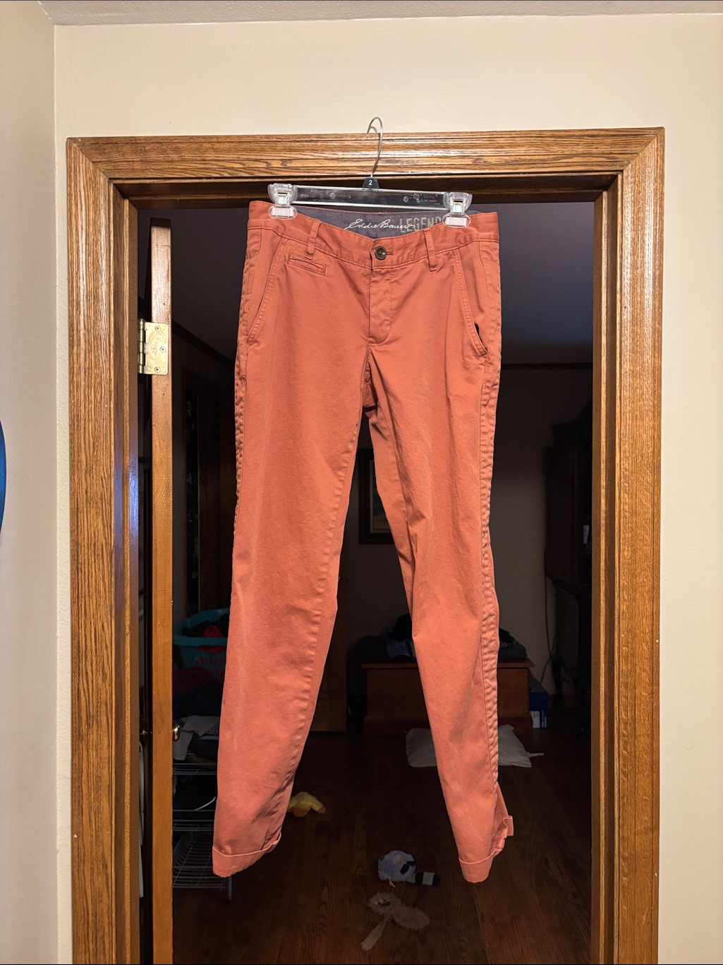 Eddie Bauer Women’s Burnt Orange Chino Pants
